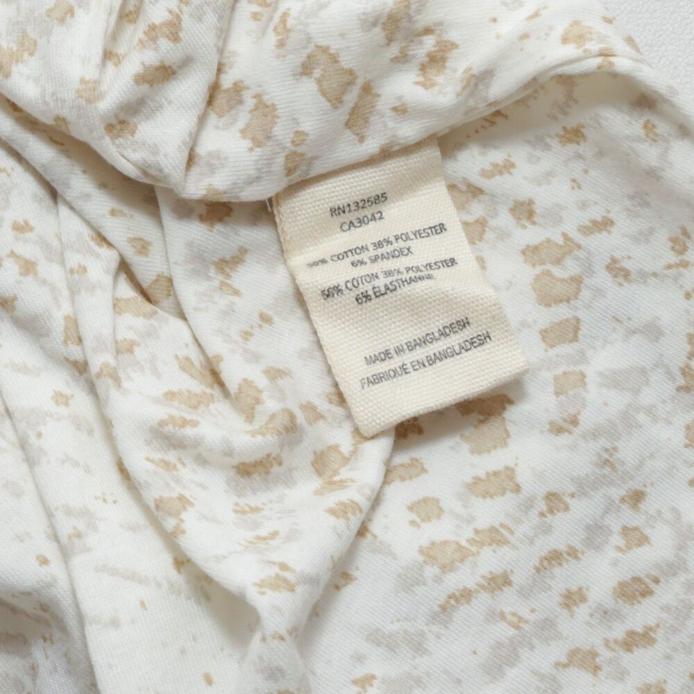 Grey State Sz 2 Marais Skirt Winter White Tan Stretch Pull On Casual Midi Women - Picture 6 of 6